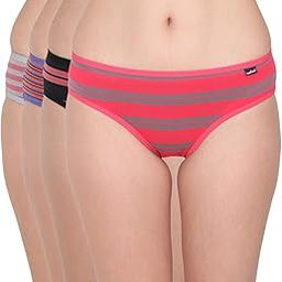 Cotton Women's Printed Pack of 4 Hipster Panties (Colors and Prints May Vary)-image-23
