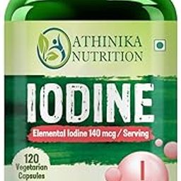 Iodine Supplement | Support The Thyroid And Maintain Healthy Metabolism - 120 Veg Capsules-image-84