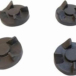 Jupiter Enterprises Replacement Coupler compatible with WonderChef Nutri Blender (Coupler Gear Replacement (4Units, Grey) Rubber.-image-7