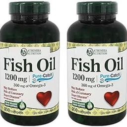 Bounty Fish Oil Omega 3 Supplements - Supports Heart Health, 1200 Mg Fish Oil, Omega-3, 200 Softgels-11