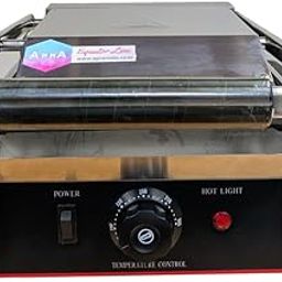 APRA India Commercial Contact Sandwich Griller suitable for 1 Jumbo Bread for Restaurants, Hotels, Cafes | APRA India-12