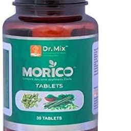 Dr Mix A Complete and Natural Family Nutrition Moringa Tablets | Olifera Leaf Extract | Drumstick Leaf Tablets | Metabolism and Immune Booster | Pack of 1/30 Tablets - 1000 mg each-image-21