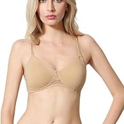 Women Cotton Wireless Non Padded Shaper Bra - Full Coverage, Anti Bacterial, Moulded Cups-picture-14