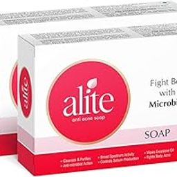 Alite Anti Acne Soap | Fights Body Acne with Instant Microbial Action | Removes Excess Oil & Controls Sebum Production | Deep Cleanses, Purifies & Refreshes Skin Pack of 2 (75g each)-image-28