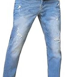 Men's Slim Cropped FIT Jeans-image-1