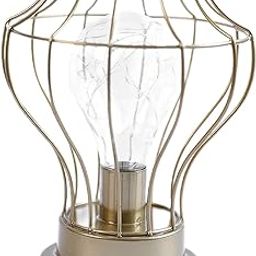 HEAVENGLOW Table Lamp LED Night Light Room Bedside Home Decor Style C 15x15x19cm-image-86
