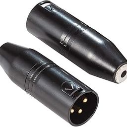 3.5mm to XLR, Ancable 2-Pack 3.5mm Stereo TRS Mini-Jack Female to 3-Pin XLR Male Microphone Adapter, Audio Converter for Camcorders, Recorders, Mixers-11