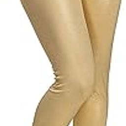 Golden Shimmer Stretch Knit Legging for Girls & Women's-image-12