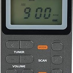 AM FM Pocket Radio, Portable Digital Tuning Stereo Rechargeable Small Radio, with Lock Button, with Headphone, for Walk Jogging Gym Camping-image-15
