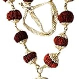 1 Se 14 Mukhi Rudraksha Mala Original Certified Sarva Siddha Mala with Silver Chain One to Fourteen Face Rudracham | Rudrachh Beads Ruthratcham Malai for Men & Women - ???? ????? ????-image-45