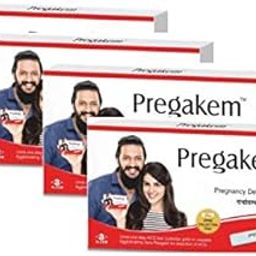 PREGAKEM PREGNANCY DETECTION KIT WITH URINE COLLECTION TRAY (4 Tests)-picture-31