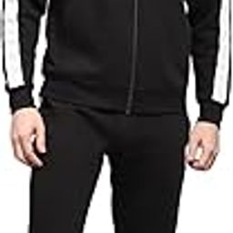 Rockit from House of Monte Carlo Mens Solid Mock Neck Full Sleeve Tracksuit (2240102514)-image-46