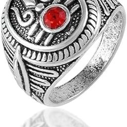 Oxidized Silver Trisula Trishul Stylish Fashion Finger Ring Spiritual Jewelry For Unisex-image-5
