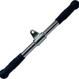 Fit City Care India Heavy Duty Single Triceps Cable Attachment, Tricep Rope, Seated Row Grip, V Tricep Press Down Bar and Straight LAT Bar (Tricep Handle)-27