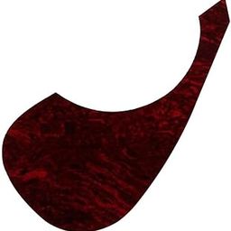 LICHTS Acoustic Guitar Pickguard Red Bird Shell for Fender Strat-image-46