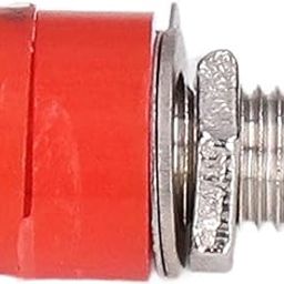 Banana Binding Post, Convenient Nickel Plated Brass Connector Terminals Wear Resistant Multi Functional for Industrial Equipment(red)-23