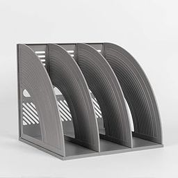 oddpod™ Kedai 3-Compartment Premium Magazine Rack/File Rack/Book Stand KDOS-18001/18013 (Grey)-image-97