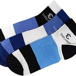 Men’s Crew Socks | Premium Bamboo Fabric | Moisture-Wicking & Lightweight | Soft, Breathable & Comfortable | Ideal for Regular Wear | Set of 3 – Multicolour-image-42