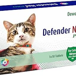 Medfly Healthcare Defender Nex Pro Natural Dewormer for cat of All Life Stages (10 Tablets) Pack of 1-14