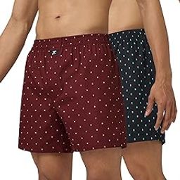 Printed IntelliEaze Combed Cotton Astor Inner Boxers for Men Pack of 2-image-4