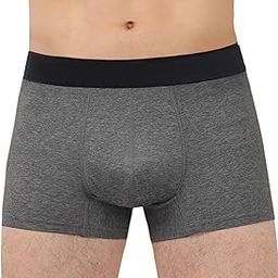 IRISMORII Men's Washable Underwear, Light to Moderate Incontinence Underwear 60ml Absorbent Odorless and Leak-Free Pack of 1 (Dark Grey, 2XL)-image-85