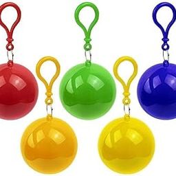 Polyester Disposable Emergency Ball Standard Length Raincoat For Traveling And Outdoor Activities/For Men And Women (Multicolor, Pack of 5)-picture-12