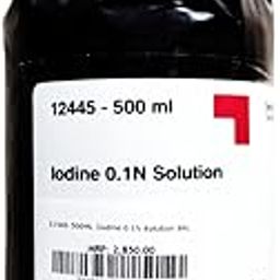 SRL Iodine 0.1N Solution, 500ml, Dark Brown Liquid, Laboratory Grade, 36 Months Shelf Life-image-9