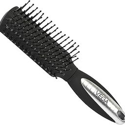 Vega Mini Flat Hair Brush (India's No. 1* Hair Brush Brand) For Men & Women(R7-FB)-19