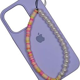 phone charm, classic phone charm with fimmo and pearl, mobile decorative, mobile charm-picture-28