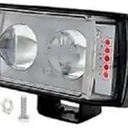 AP LED FOG LAMP PCR Dual Lens Multi-Color LED Fog Light with High-Beam Focus & Switch – Universal Fit for Cars, Bikes, Trucks-image-12