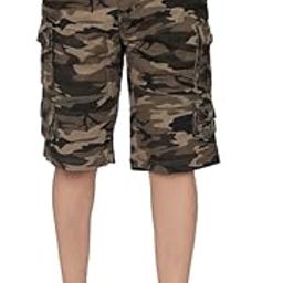 9 Pockets Millitary/Army Print/CAMO Cotton Cargo Shorts Stretchable Fabric/Comfort FIT/Trendy Look-image-66