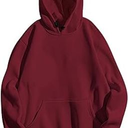Women's Plus Size Kangaroo Pocket Hoodie for Winter Wear (Design: Solid)-image-59