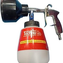 Air Foam Spray Gun – Adjustable Shampoo Foam Gun with Extension and Detachable Container for Washing and Cleaning Applications (No Extension Nozzle, Single Direction)-image-58