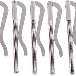 LOOM TREE 5pcs Bifold Money Clip Bar Plate Leather Craft Cash Holder Spring Clamp 01 Leathercrafts | Leathercraft Tools | Other Leather Tools-30