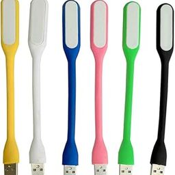 Axxe Mini USB LED Light Adjust Angle Portable Flexible USB Light with USB for Power Bank PC Laptop Keyboard Energy SavingGift Night Reading Lamp Pack of 2 Multicolour-1