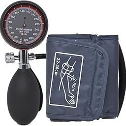 MCP Palm Blood Pressure Monitor Arm Palm Type Sphygmomanometer with Latex-Free Cuff (Black)-26