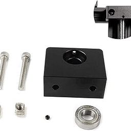 3DINNOVATIONS Aluminum CR-10 Z-Axis Lead Screw Top Mount for Tornado Creality CR10 Ender 3 Ender-3 Pro Metal Z-Rod Bearing Holder and Compatible with Other Aluminum Profiles Frame 3D Printer Parts-11