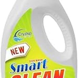Crystal Cleaner Liquid Dishwash Gel - 1 Litre | Dish Cleaning Liquid Gel with German Technology - Active Power Molecules Leaves No Residue, Grease Cleaner For All Types of Utensils-image-53