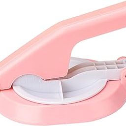 UJEAVETTE Dumpling Skin Mold Dumpling WraABSer Accessories for Calzone Dumpling Cooking Pink White-image-2