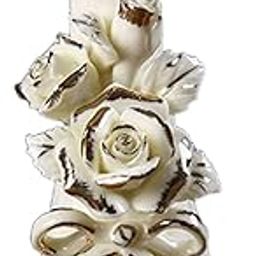 LOOM TREE® Chinese Style Flower Vase Sculpture Flower Arrangement Floral 3D Gold Rose | Home D?©cor | Vases-image-38