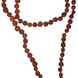 108+1 Beads Long Rudraksha Mala for Men & Women – Handcrafted Spiritual Rosary for Meditation, Healing & Prayer-image-8