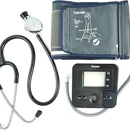 Dishan BM-30 Digital Upper Arm Pluse Measurement Monitor With H.das Stethoscope Hypertension Indicator Blood Pressure Monitor with Cuff Wrapping Guide Bp Monitor (Black)-picture-28