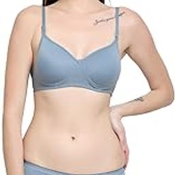Women Lingerie Set Bra Panty Set (Light Padded Bra & Soft Cotton Panty)-image-91