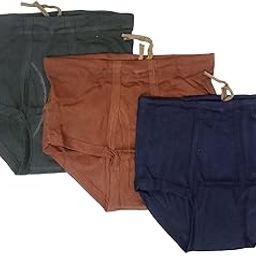 Pack of 3 Cotton Briefs Without Elastic for Men 770 Dilip-picture-22