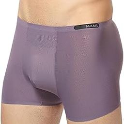 Men's Breathable Boxer Briefs – Moisture-Wicking, Lightweight, Seamless, Quick-Dry Underwear with Mesh Panels for Comfort & Support, Ideal for Active Lifestyle-picture-56