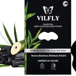 VILFLY Nose Strips for Blackhead and Whitehead Removal | Deep Pore Cleanser for Men and Women | Pack of 4 Strips-45