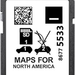 2023 Latest Version 86775533 Navigation SD Card Compatible with Gm.C Sierra1500/2500HD, Cadi.llac XT6, Silverado1500/2500HD/3500HD 2020 2021 2022 2023-27