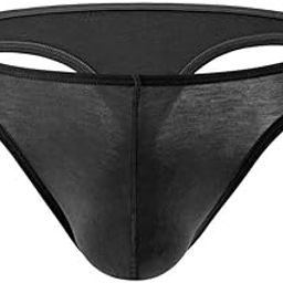 Men's Combo of nylon Spandex G-String Y-Cut Thong Sexy Underwear, One Size Fits S-M-L,-picture-53