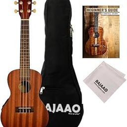 Kala MK-CE Electro-Acoustic Concert Ukulele with Equaliser with Gig-Bag, Polishing Cloth & E-Book - Mahogany-picture-11