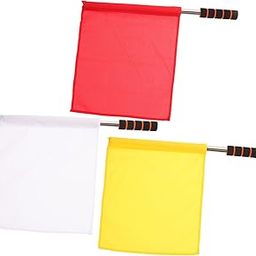 WOONEKY Ergonomic Handle Pad Stainless Steel Pole Flagpoles for Official Referee Flags-image-19